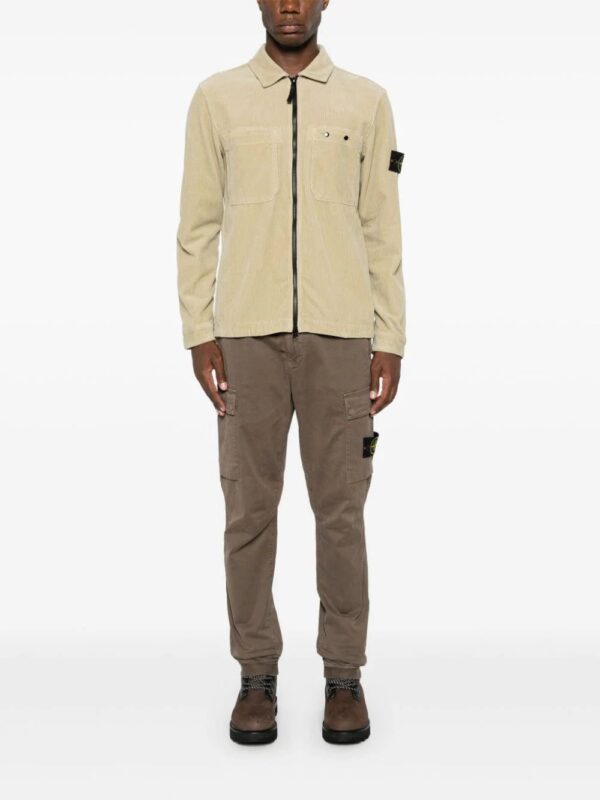 Stone Island  Compass-badge corduroy shirt jacket - Image 2