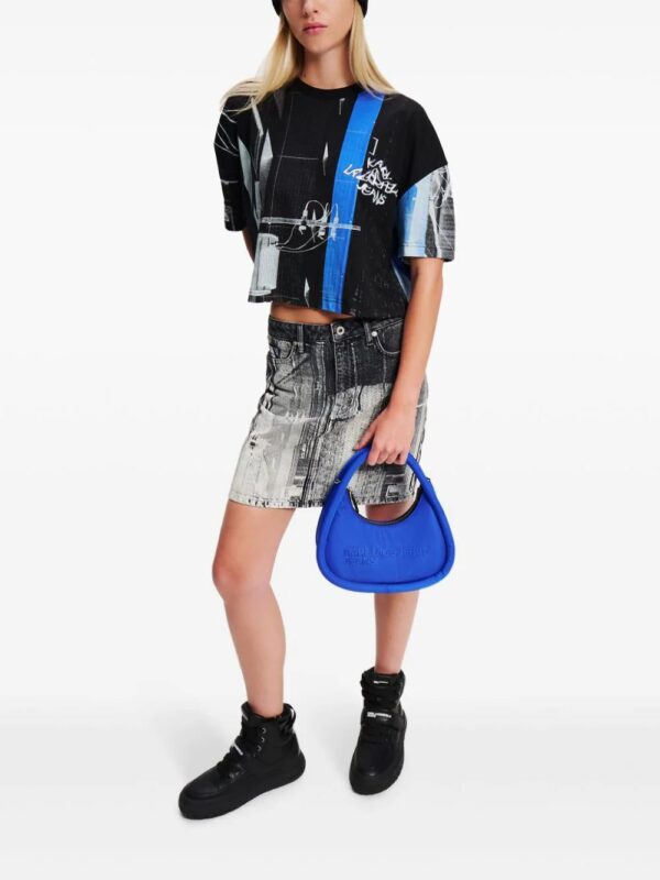 Karl Lagerfeld Jeans  Tokyo-print mini skirt - Image 2