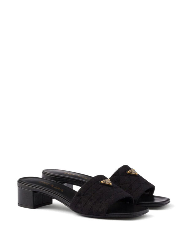 Prada  embroidered sandals - Image 2