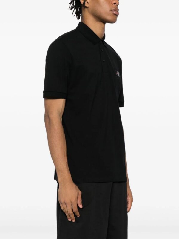 HUGO  logo-appliqué polo shirt - Image 3