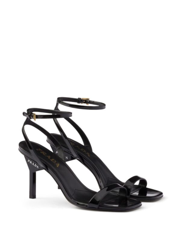 prada  85mm patent-leather sandals - Image 2