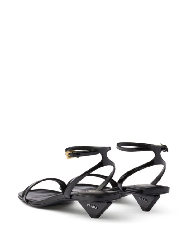 Prada  35mm patent-leather sandals - Image 3