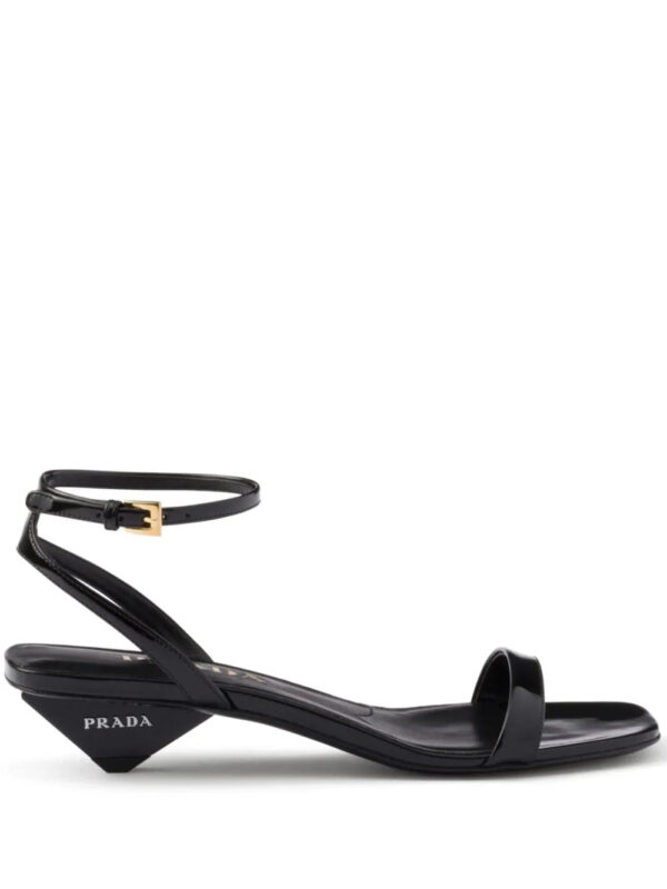 Prada  35mm patent-leather sandals