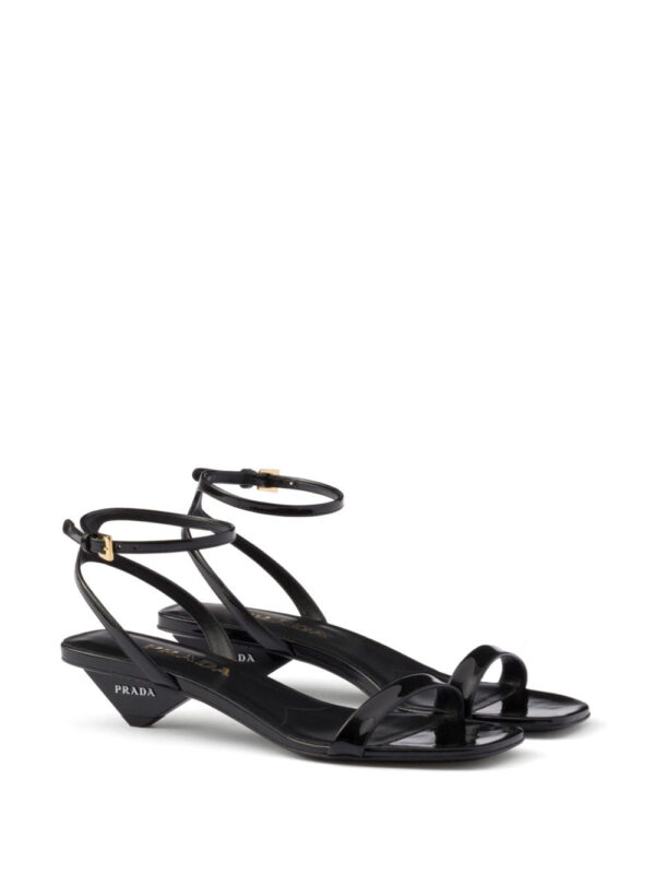 Prada  35mm patent-leather sandals - Image 2