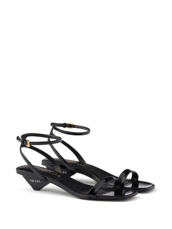 Prada  35mm patent-leather sandals - Image 2
