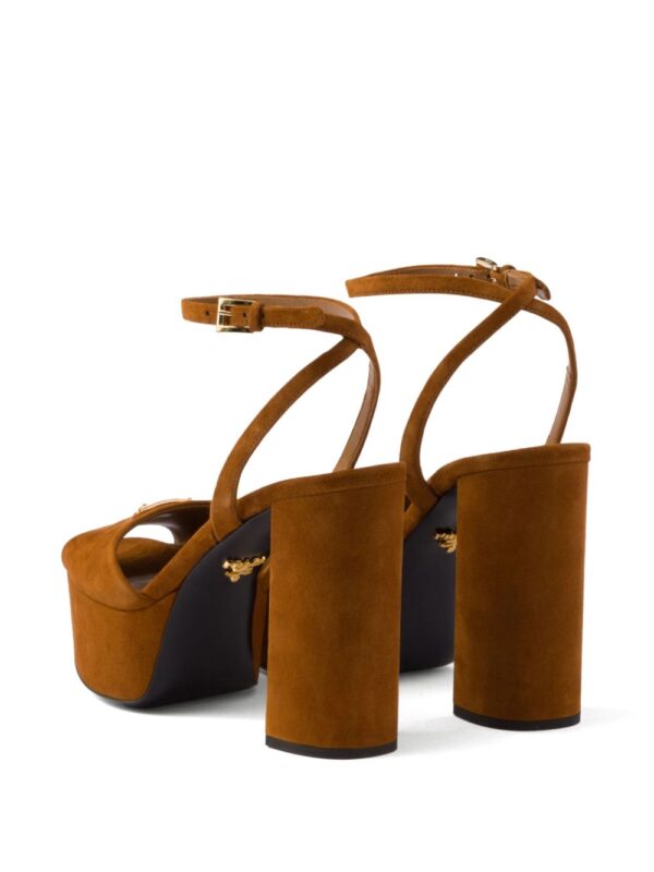 Prada  115mm suede platform sandals - Image 3