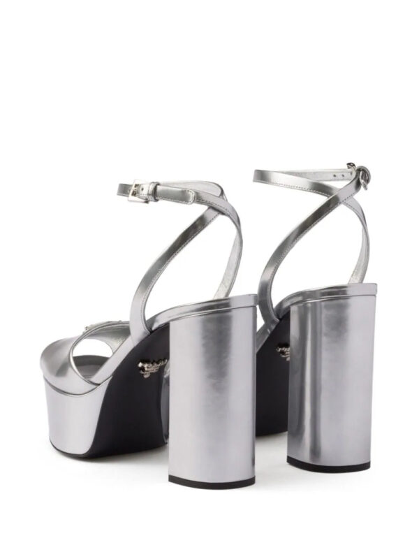 Prada  115mm leather platform sandals - Image 3