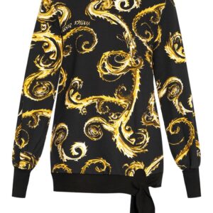 Versace Jeans Couture Watercolour Couture-print mini dress