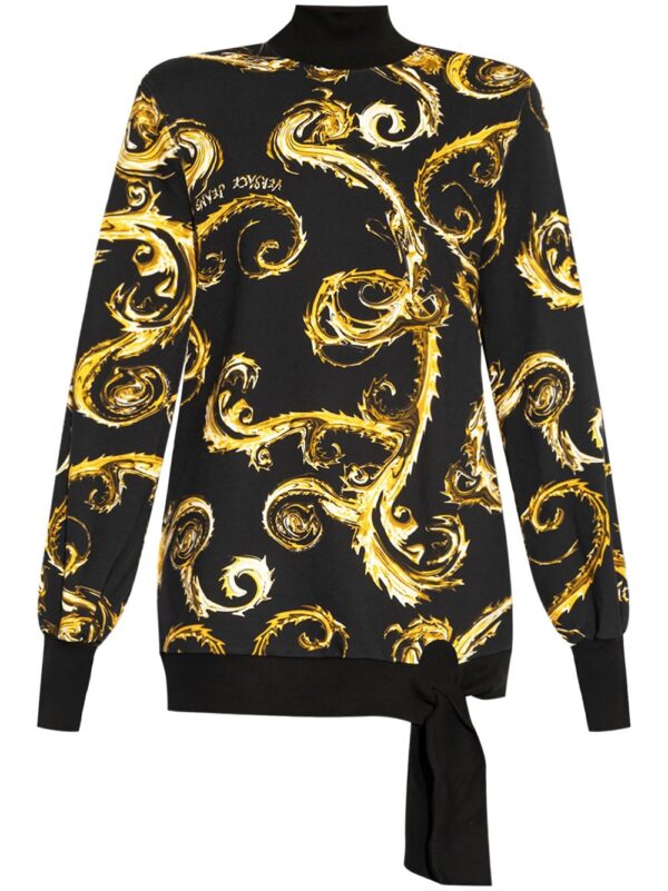 Versace Jeans Couture  Watercolour Couture-print mini dress