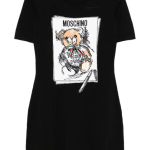 Moschino  Teddy Bear-intarsia dress