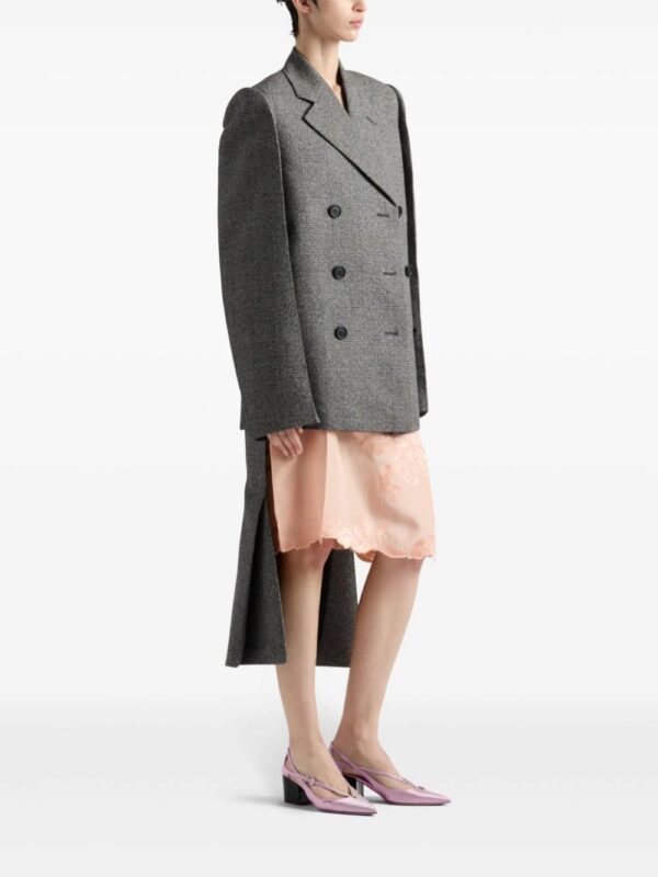 Prada  Prince-of-Wales pattern skirt - Image 4