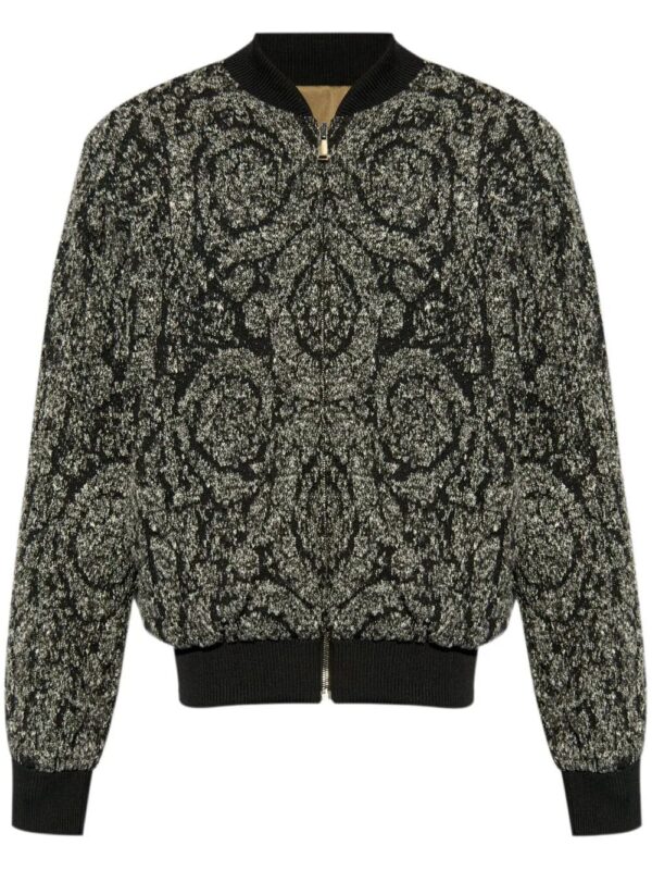 Versace  La Coupe des Dieux reversible bomber jacket