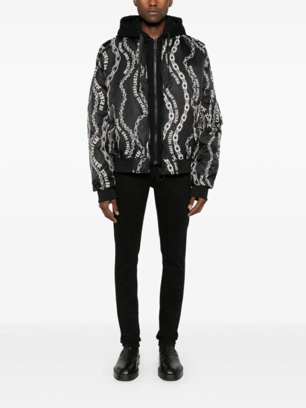 Versace Jeans Couture  logo-print jacket - Image 2
