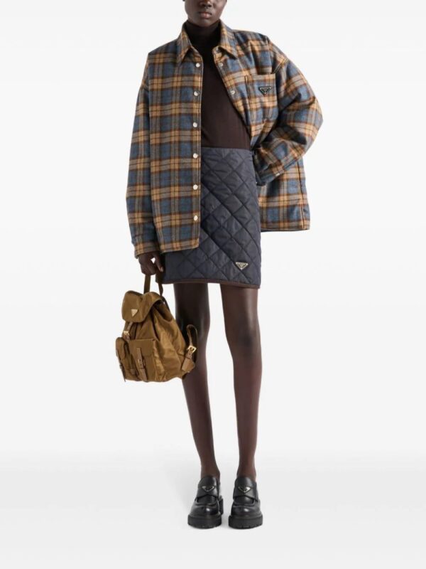 Prada  lightweight re-nylon miniskirt - Image 2