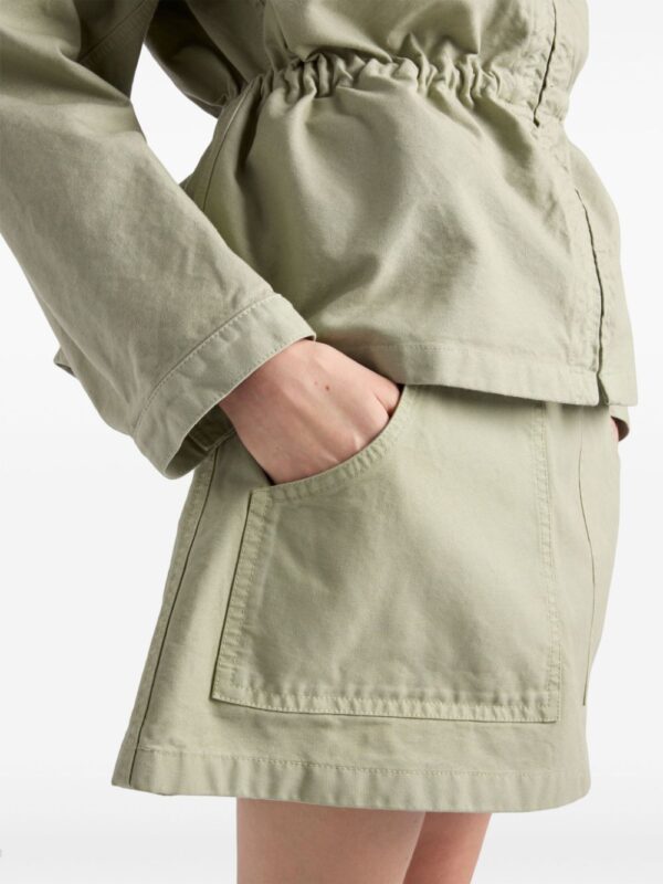 Prada  Old canvas mini skirt - Image 4