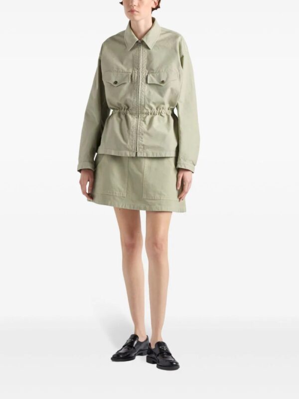 Prada  Old canvas mini skirt - Image 2