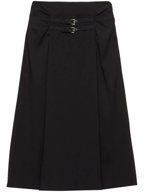 Prada  Sablé midi skirt