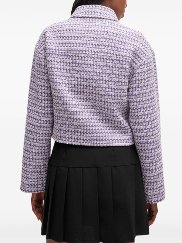 HUGO  tweed cropped jacket - Image 4