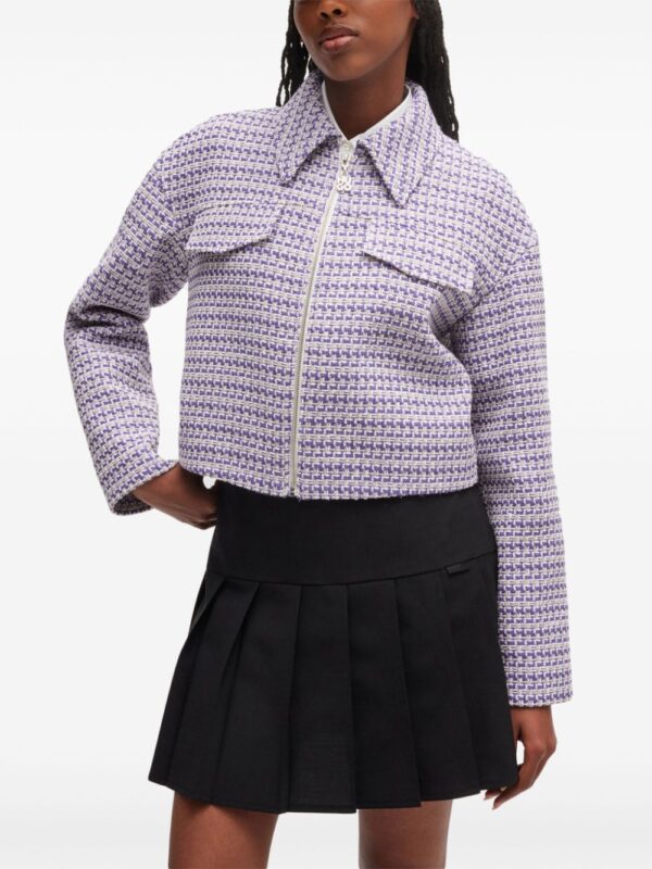 HUGO  tweed cropped jacket - Image 3