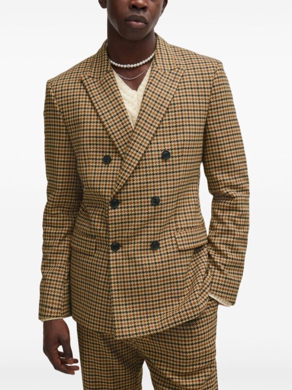 HUGO  houndstooth slim-fit jacket - Image 3