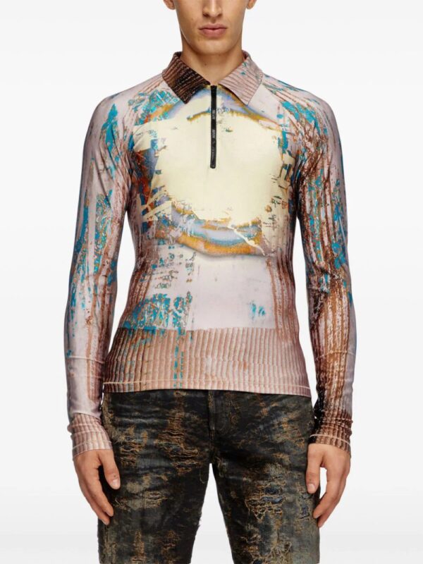 Diesel  T-Theodore long-sleeve polo shirt - Image 3