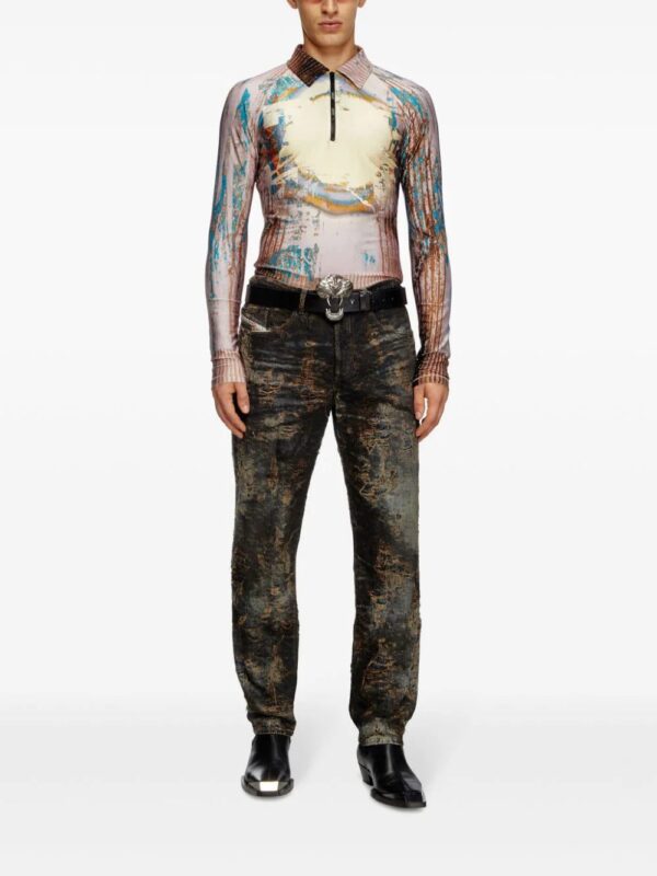 Diesel  T-Theodore long-sleeve polo shirt - Image 2