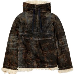 Diesel  D-ARAK-FSF coated jacquard denim jacket