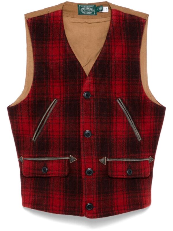 Polo Ralph Lauren  checked vest