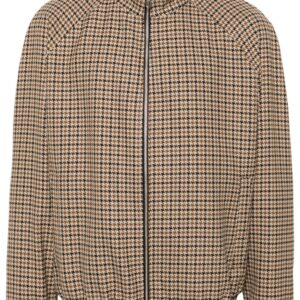 HUGO  houndstooth-pattern jacket