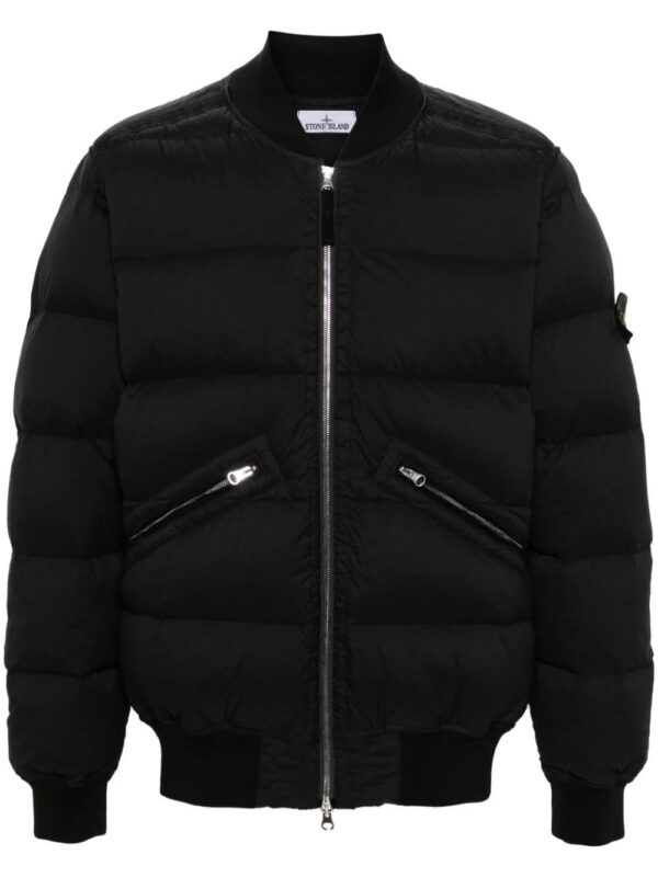 Stone Island  Compass-badge padded jacket