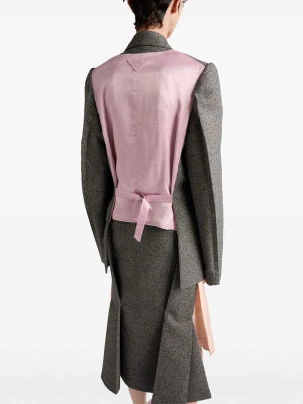 Prada  Prince of Wales checked blazer - Image 4