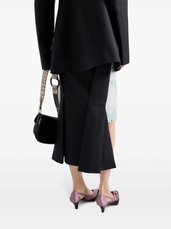 Prada  deconstructed midi-skirt - Image 4