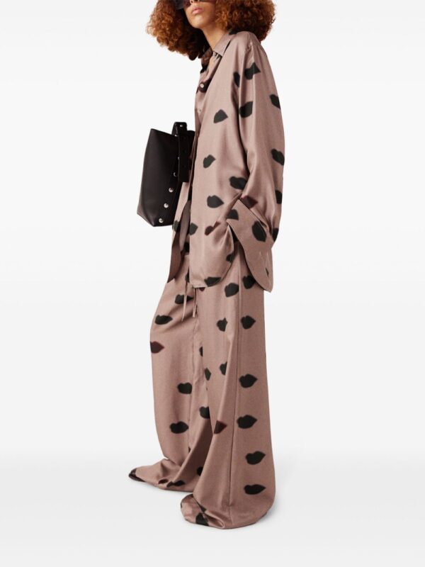 Stella McCartney  lips-print shirt - Image 2