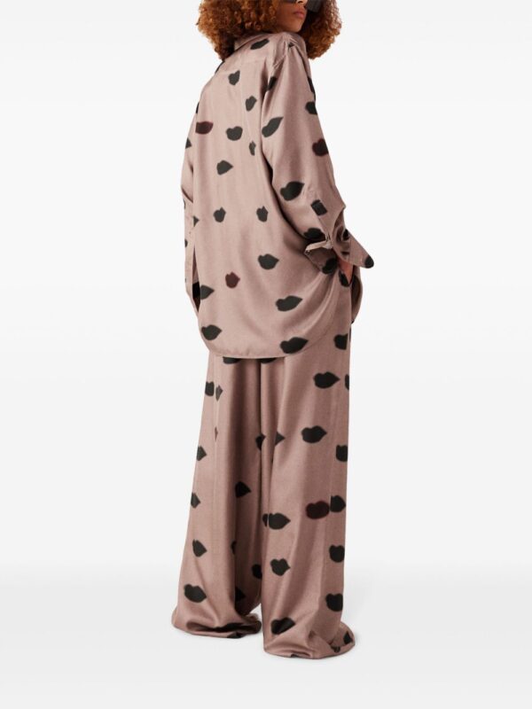 Stella McCartney  lips-print shirt - Image 4