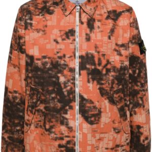 Stone Island Compass-badge shirt jacket