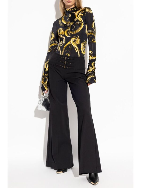 Versace Jeans Couture  decorative buckle trousers - Image 2