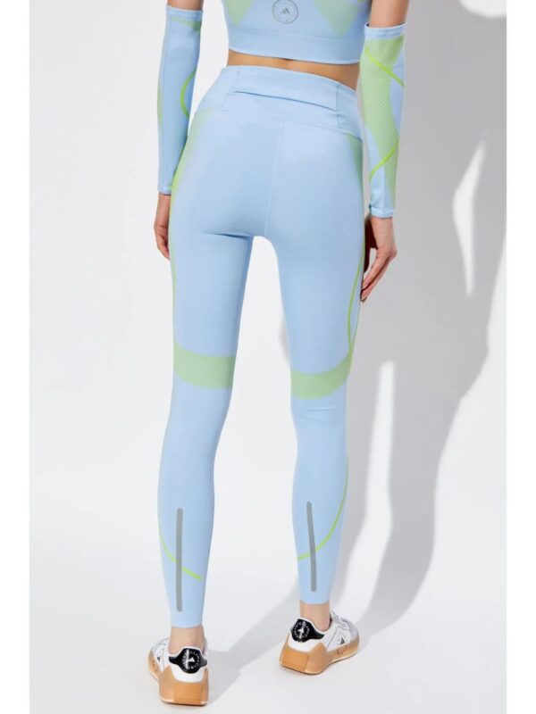 adidas by Stella McCartney  logo-print high-waisted leggings - Image 4