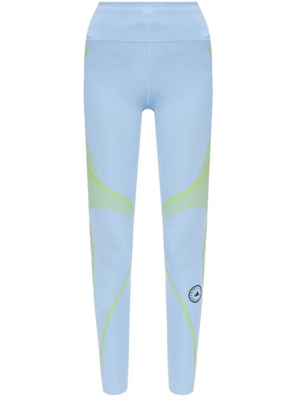 adidas by Stella McCartney  logo-print high-waisted leggings