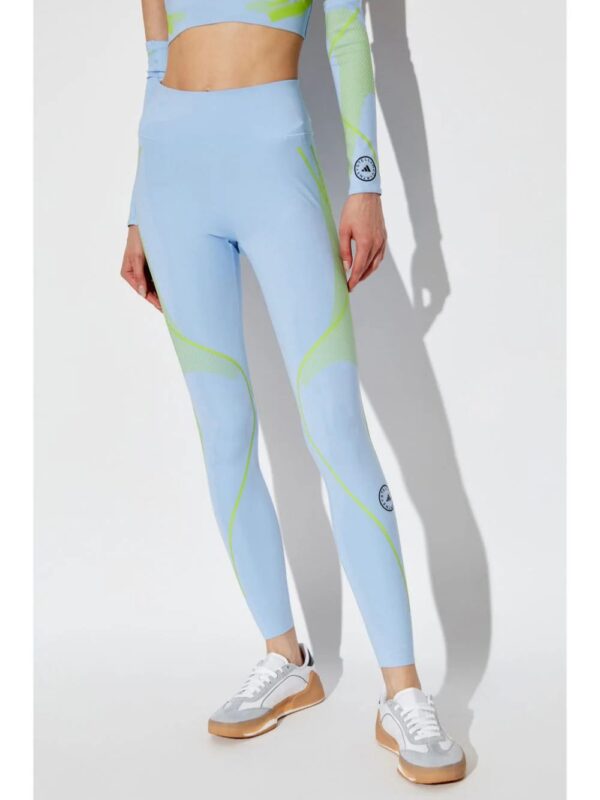 adidas by Stella McCartney  logo-print high-waisted leggings - Image 3