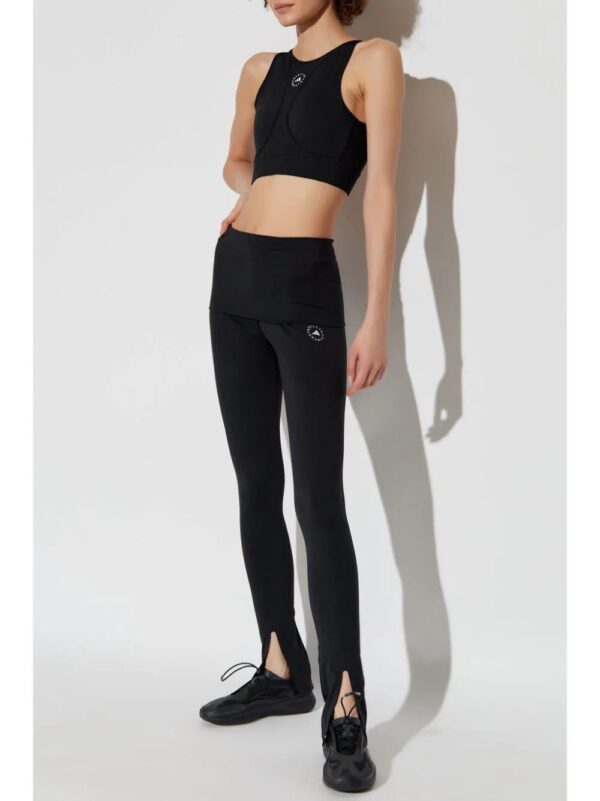 adidas by Stella McCartney  logo-print high-waisted leggings - Image 2