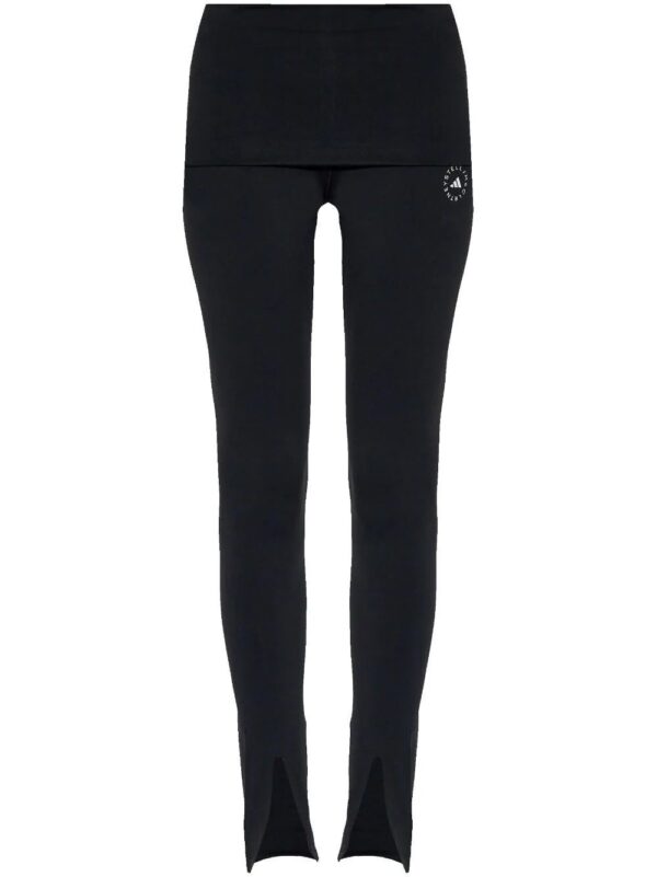 adidas by Stella McCartney  logo-print high-waisted leggings