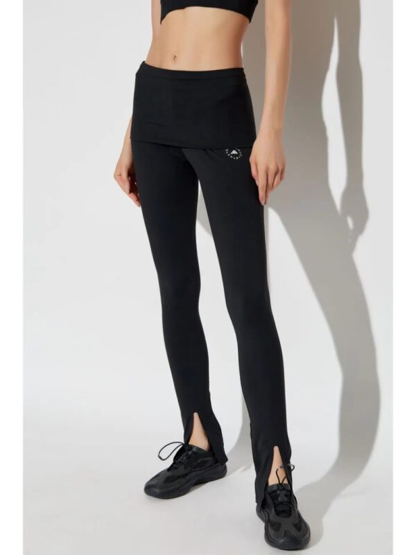 adidas by Stella McCartney  logo-print high-waisted leggings - Image 3