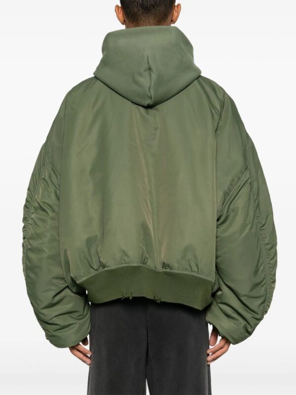 Balenciaga  distressed bomber jacket - Image 4