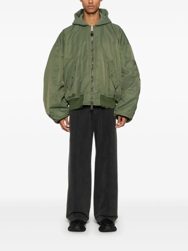 Balenciaga  distressed bomber jacket - Image 2
