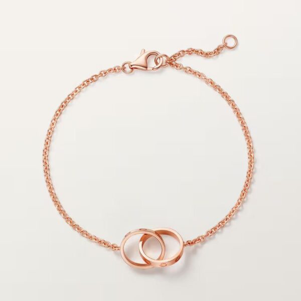 Cartier LOVE bracelet, on chain - Image 2