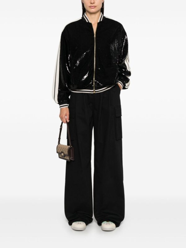 Palm Angels  sequinned bomber jacket - Image 2
