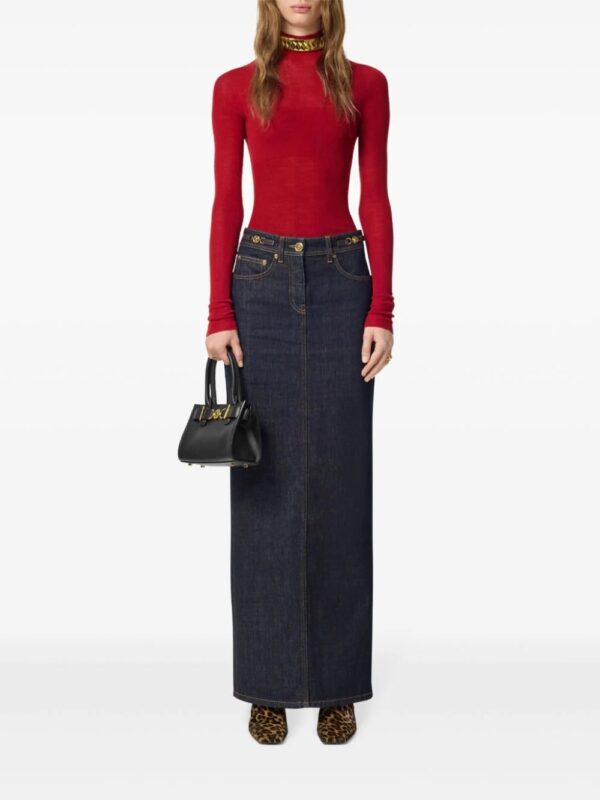 Versace  Medusa '95 denim skirt - Image 2