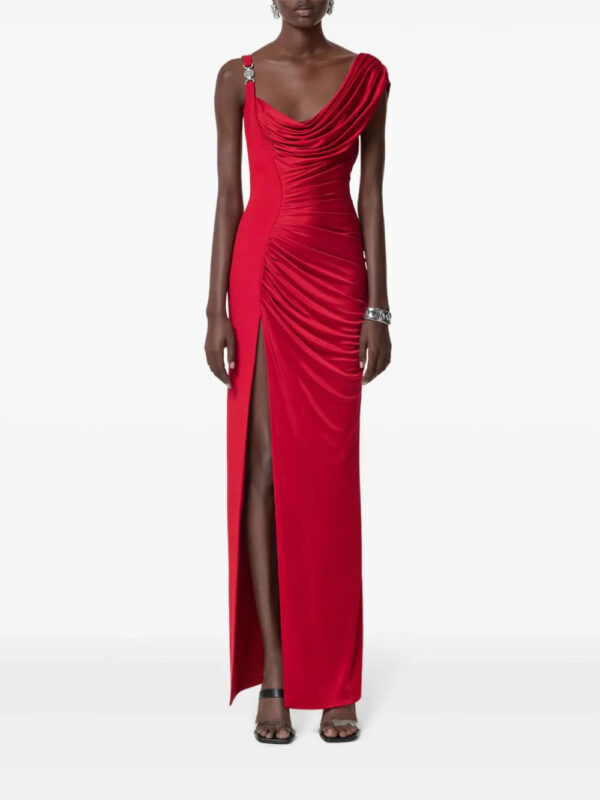 Versace  Medusa '95 draped gown - Image 3