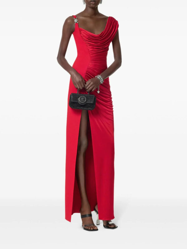 Versace  Medusa '95 draped gown - Image 2