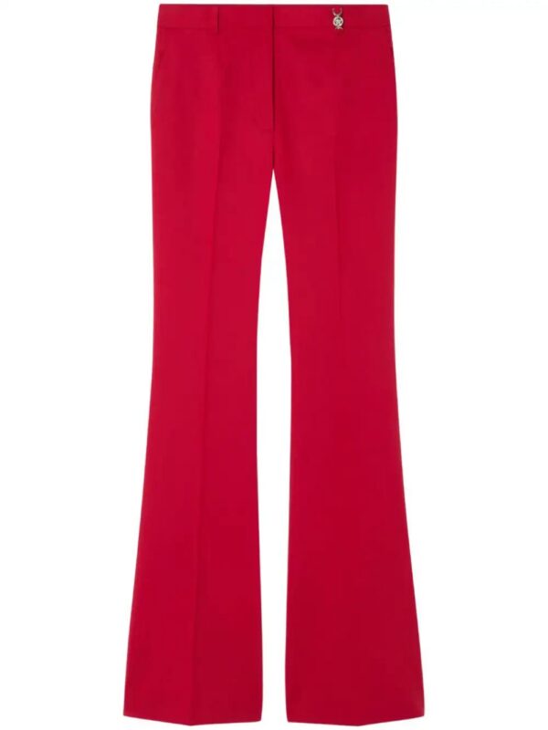 Versace  DV grain-de-poudre trousers